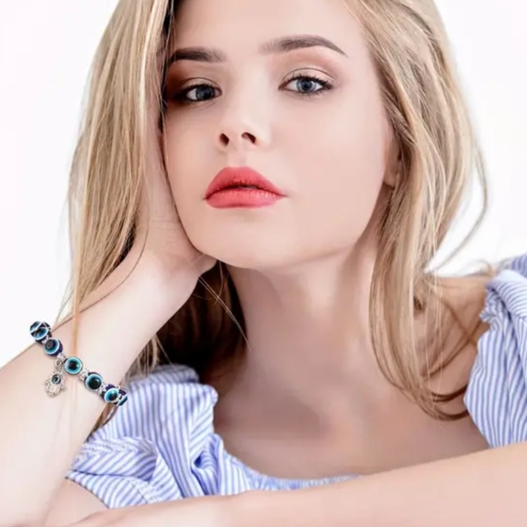 Evil Eye Hamsa Charm Bracelets - Picture 2 of 3